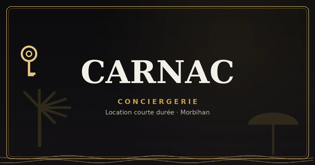 Conciergerie Carnac