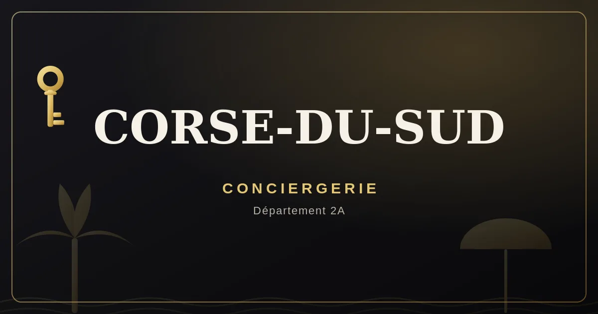Conciergerie Corse-du-Sud