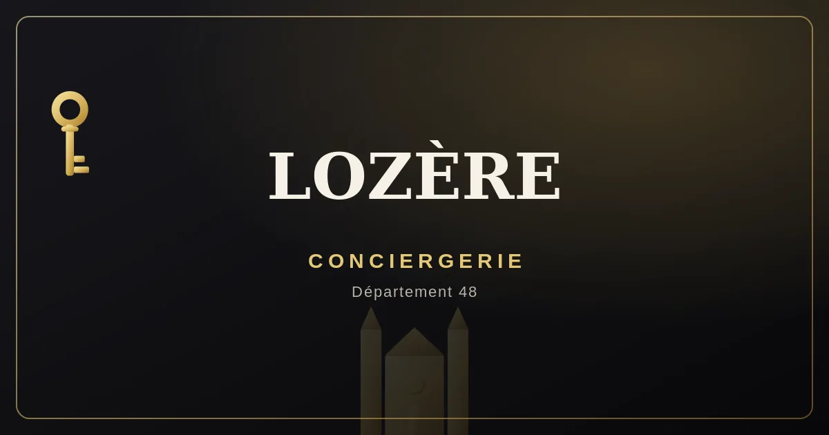 Conciergerie Lozère