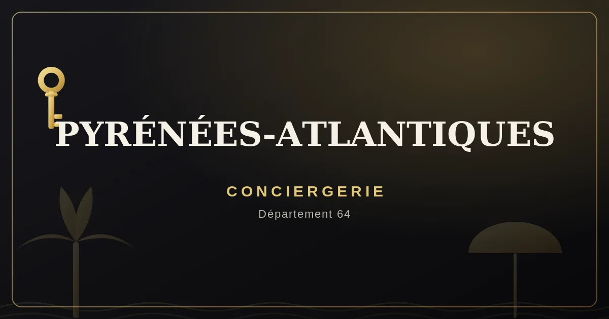 Conciergerie Pyrénées-Atlantiques