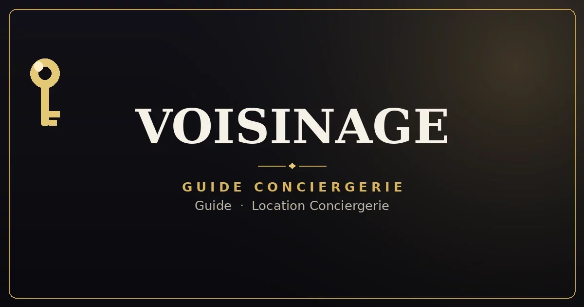 Voisinage et nuisances en location saisonnière