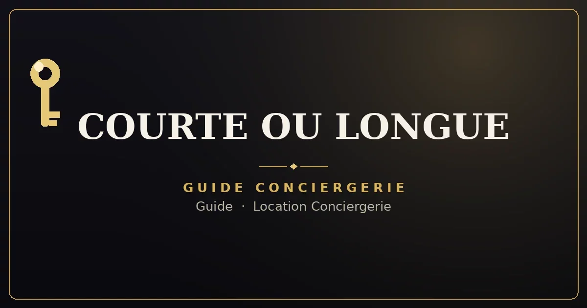 Location courte ou longue durée