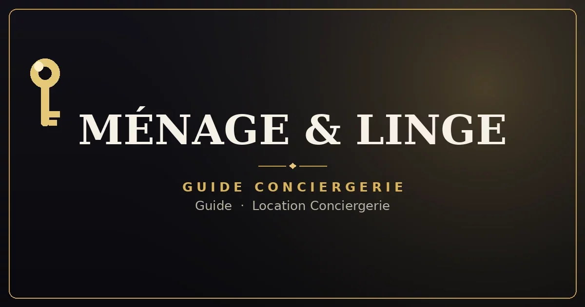 Ménage et linge
