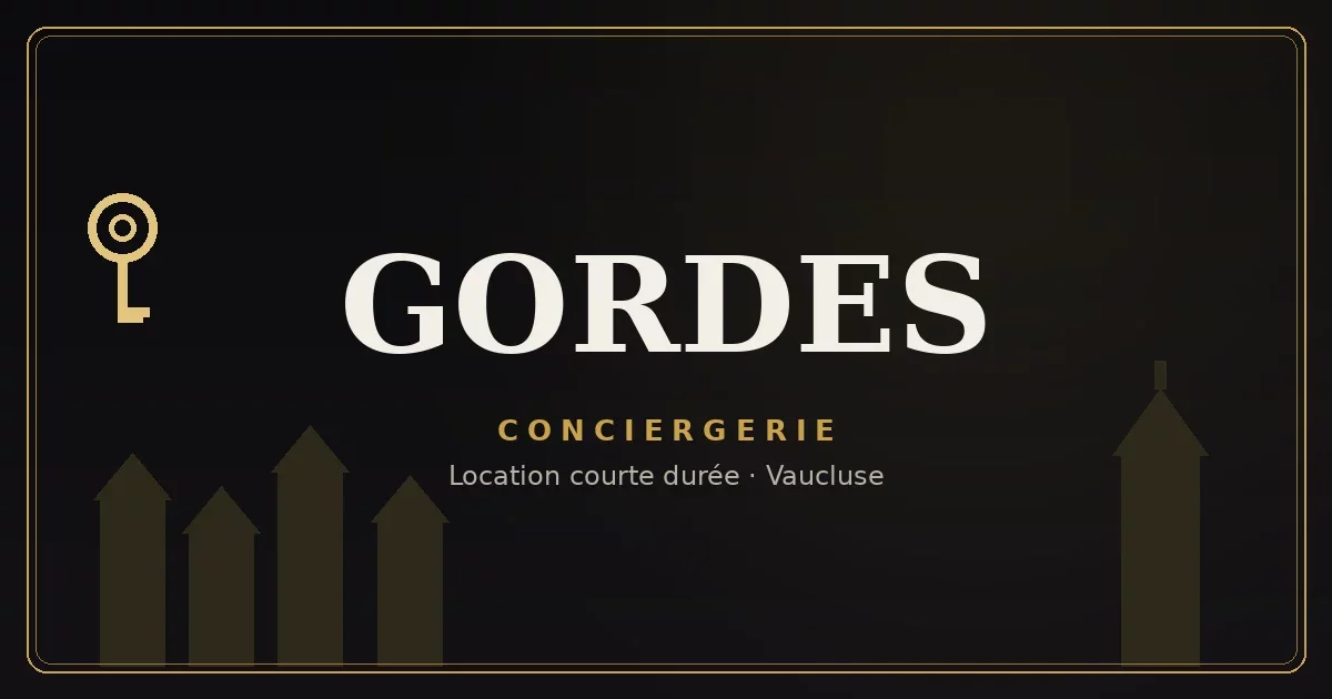 Conciergerie Gordes