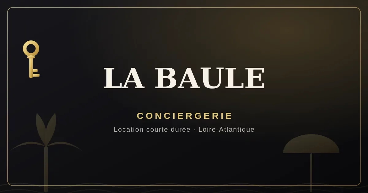 Conciergerie La Baule